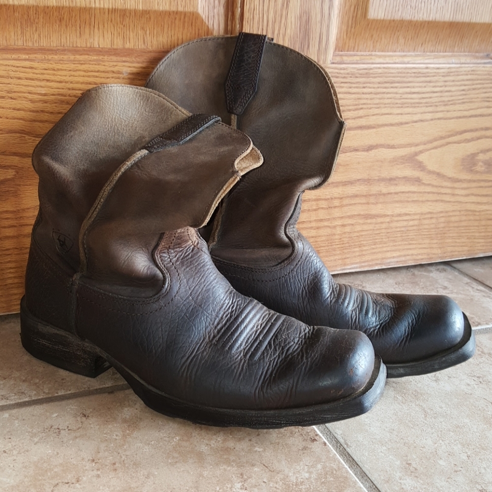 Ariat Men's Soft Top Cowboy Boots Size 8.5D